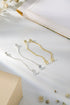 Cercei din argint Stea III (Silver/Gold)